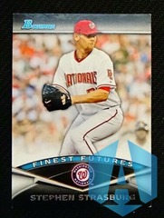 2011 Stephen Strasburg ROOKIE Bowman Finest Futures #FF23 RC - Nationals